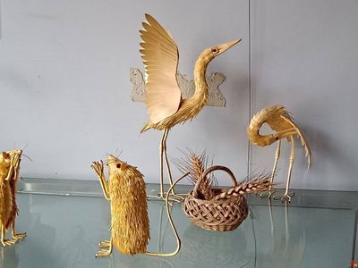 【手造創(chuàng)新瞰章丘】系列報道:白云湖蒲葦編織