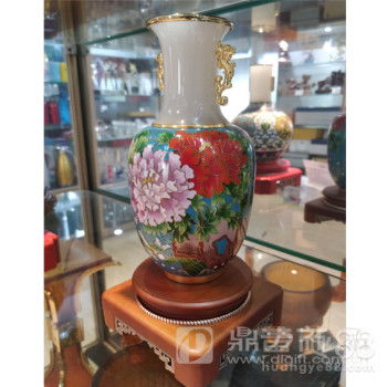 【合肥禮品合肥工藝品合肥景泰藍(lán)瓷器桌面擺件現(xiàn)貨訂購】-