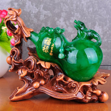 【楚漢翠玉葫蘆中式擺件家居裝飾招財(cái)實(shí)用創(chuàng)意禮品樹(shù)脂工藝品批發(fā)】義烏市倍坤工藝品商行 - 產(chǎn)品庫(kù)