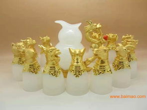 匠心獨韻 十二生肖阿富汗玉藝術酒具，品味文化與工藝的華彩交融